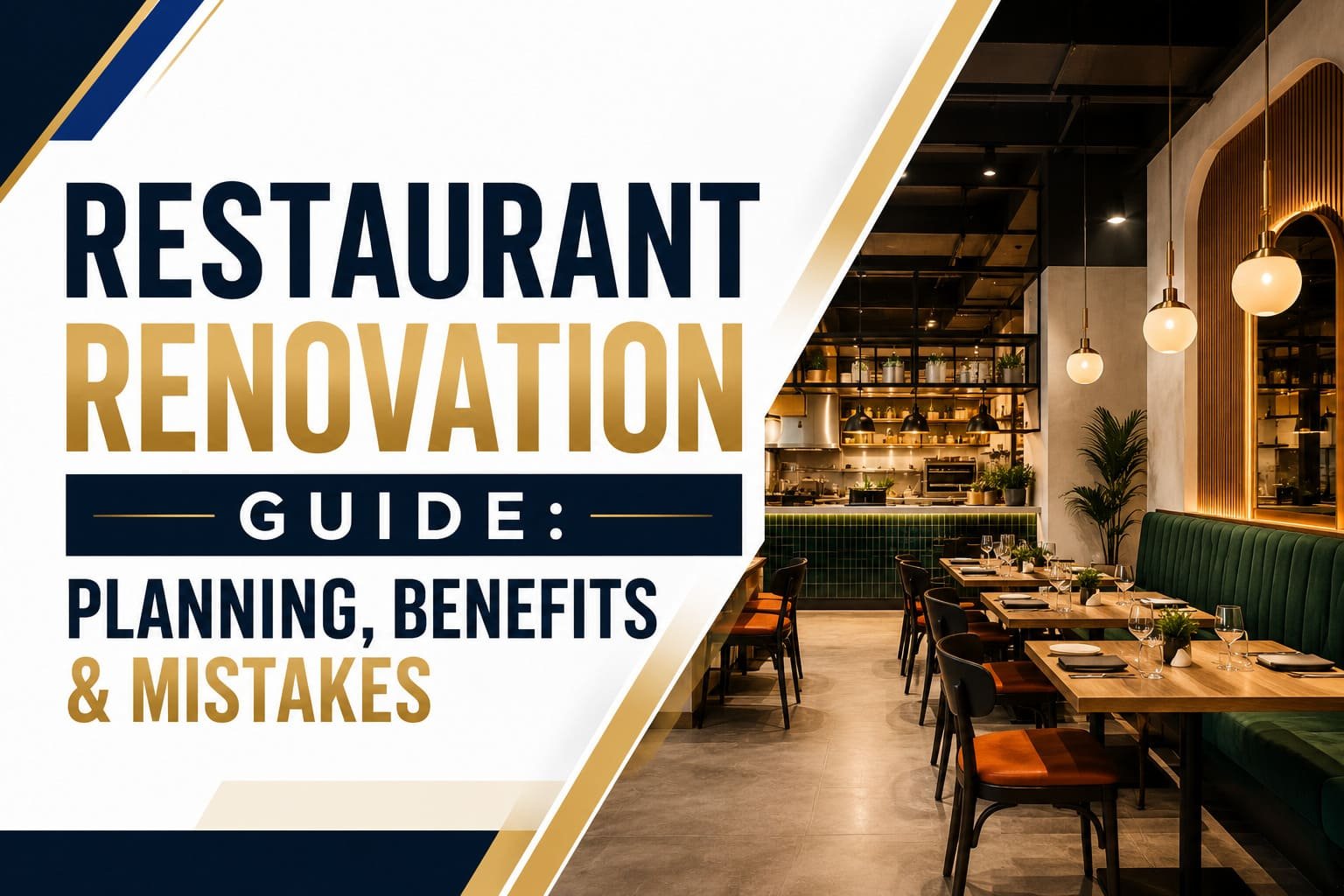 You are currently viewing Restaurant Renovation Guide: Planning, Benefits & Mistakes